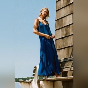 Neu Nomads Santa Fe Dress Lapis Blue